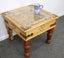 Medium Coffee Table With Brass Inlay With Green Lapis Lazuli Carousel 3