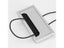 1PC Aluminum Alloy PC Desk Wire Hole Cover For Office Table Carousel 4