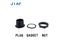 Plastic 22mm Hole Plug 16mm ABS Button Hole Black Gray Plugs Dustproof Carousel 5