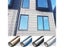 2/3/5Meter Self-Adhesive Glare Control Glass Sticker One Way Anti Look Window Carousel 3