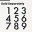 Modern Floating House Numbers MailBox Numbers -Number 8 *Over Stocked* Carousel 5