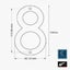 Modern Floating House Numbers MailBox Numbers -Number 8 *Over Stocked* Carousel 4