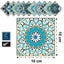 10Pcs Moroccan WallPaper Tile Sticker Wall Vinyl Decals *Local STOCK NOW* Carousel 3