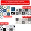 NEW new 10Pcs Moroccan WallPaper Tile Sticker Wall Vinyl Decals *Sale NOW* Carousel 7