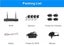 1080P Wireless Security Camera system with 4 Cameras 5MP Carousel 7
