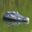 Art Decoration 2 In 1 Floating Crocodile Head RC Boat For Pond,Garden,Pool Carousel 13