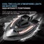 Version Of 40 Points GPS 500M Auto Return RC Bait Boat With Steering Light Carousel 9