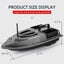 Version Of 40 Points GPS 500M Auto Return RC Bait Boat With Steering Light Carousel 13
