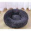 70 X 70Cm Soft Fluffy Pet Dog Cat Round Bed Grey Black Pet Beds HOD Health & Ho Carousel 2