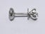 $1,850 18ct White Gold Hand Finished Modern Diamond Stud Earring TCW 0.25cts!!! Carousel 2