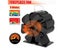6 Blades Heat Powered Stove Fan Black Fireplace Log Wood Burner Eco Quiet Home Carousel 2