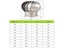 304 Stainless Steel Roof Ventilator Wind Turbines Air Vent Attic Ventilator Carousel 3