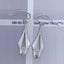 925 Sterling Silver Folded Drop Earrings "Kelthra" Carousel 3