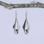 925 Sterling Silver Folded Drop Earrings "Kelthra" Carousel 4