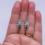 925 Sterling Silver 3-D Koru Flower Earrings "Puawai" Carousel 3