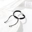 Bracelet Couple Style for Women Hand Woven Black Rope Stainless Steel Bracelet Carousel 3