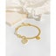 Geometric Design Heart Pearls Bracelet Stainless Steel Bracelet Carousel 2