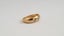 Gorgeous Antique Victorian 18 CT Gold 0.75 CT Old Cut Diamond Trilogy Gypsy Ring Carousel 3