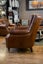 Urbano Interiors - Springfield Aged Italian Leather Chair Brown Carousel 6