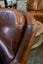 Urbano Interiors - Springfield Aged Italian Leather Chair Brown Carousel 7