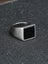 Men's Titanium Steel Black Square Onyx Ring Carousel 3