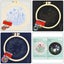 3 Sets Embroidery Kit,Cross Stitch Kits Carousel 6