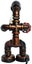 Retro Industrial Robot Bronze Steampunk Lamp Water Pipe Lights Desk Lamps SWITCH Carousel 4