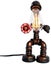 Retro Industrial Robot Bronze Steampunk Lamp Water Pipe Lights Desk Lamps SWITCH Carousel 5