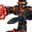 Retro Industrial Robot Bronze Steampunk Lamp Water Pipe Lights Desk Lamps SWITCH Carousel 7