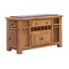 Danube Large Granite Top Oak Kitchen Island Carousel 1