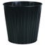 Fluteline 15L Metal Waste Bin - Black Carousel 1