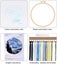 Embroidery Cross Stitch Stamped Kit 3 sets Carousel 10