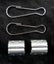 Flag Connectors - Stainless Clips & Galv Rope Crimps - Lanyard 'Fasteners # 2 Carousel 7