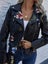 Floral Print Embroidery Faux Soft PU Leather Jacket Carousel 5