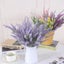 5Pcs Artificial Lavender Fake Flower Wedding Romantic Provence Decor Carousel 5