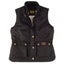 Burke & Wills Womens Brown Derwent Oilskin Vest Carousel 1