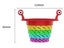 2Pcs Retractable Kitchen Sink Strainer Kitchen Residue Filter Sink Stopper Carousel 7