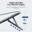 DUX Portable Adjustable Aluminum Alloy Laptop Stand Notebook Holder Foldable Carousel 3