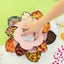 Rotating Snack Storage Box Food Candy Bloom Jewelry Organizer Kids Carousel 3