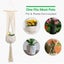 Macrame Handmade Plant Hanger Baskets Flower Pots Holder Carousel 5