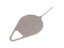 50pcs Universal Sim Card Tray Removal Eject Pin Key Tool Stainless Steel Needle Carousel 6