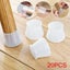 20Pcs PVC Furniture Legs Protection Cover Table Feet Pad Floor Carousel 3