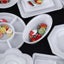 1:12 Doll house Kitchen Accessories 33pcs Miniature Tableware Plates Carousel 3