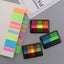 Fluorescent Color Self-adhesive Notepad Memo Bookmark Pull-out Carousel 7