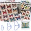 Beautiful Butterfly Template Ruler Tailor Sewing Patchwork Carousel 3