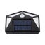 Solar LED Outdoor Garden Lamp Human Body Induction Wall Lamps Four Carousel 4
