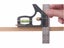 EXTOL Combination Square Ruler, Blade 2CR13, metric, 300mm Carousel 8