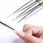 3Pcs French Stripe Nail Art Liner Brush Set 3D Tips Line Stripes DIY Carousel 4