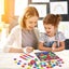 Wooden Counting Math Toys 1-100 Consecutive Numbers Educational Game Carousel 1