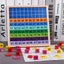 Wooden Counting Math Toys 1-100 Consecutive Numbers Educational Game Carousel 6
